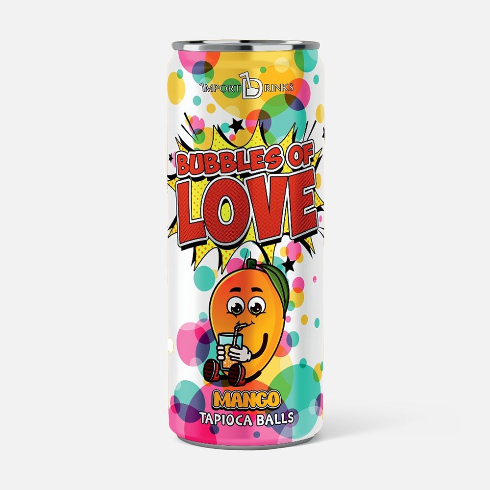 Изображение товара Баббл-ти Vinut Bubbles of Love, манго, 0,32 л