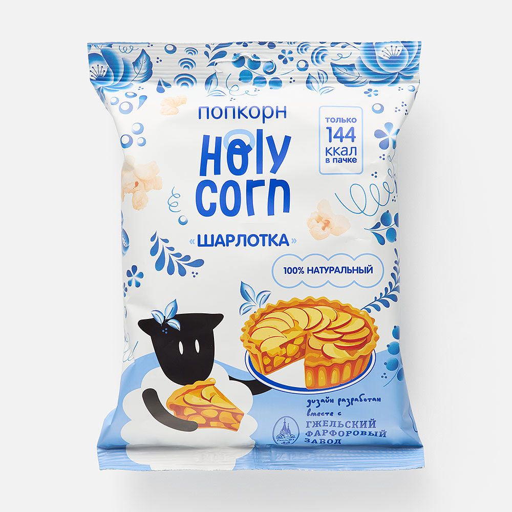 Изображение товара Попкорн Holy Corn, шарлотка, 35 г