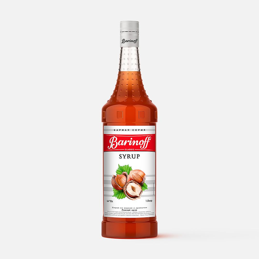 Изображение товара Сироп Barinoff, лесной орех, 1 л