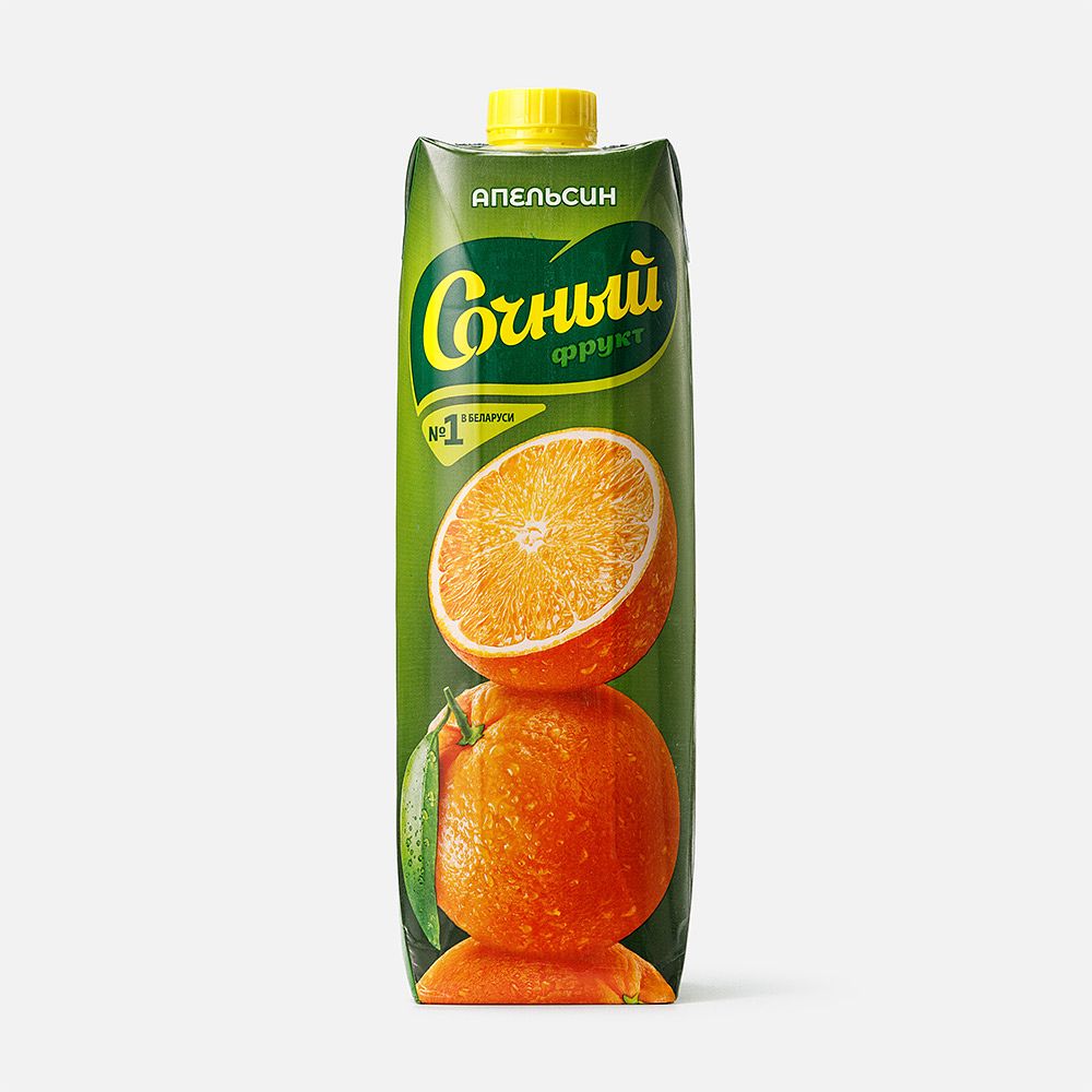 Изображение товара Из Беларуси: Апельсиновый нектар Сочный, 1 л