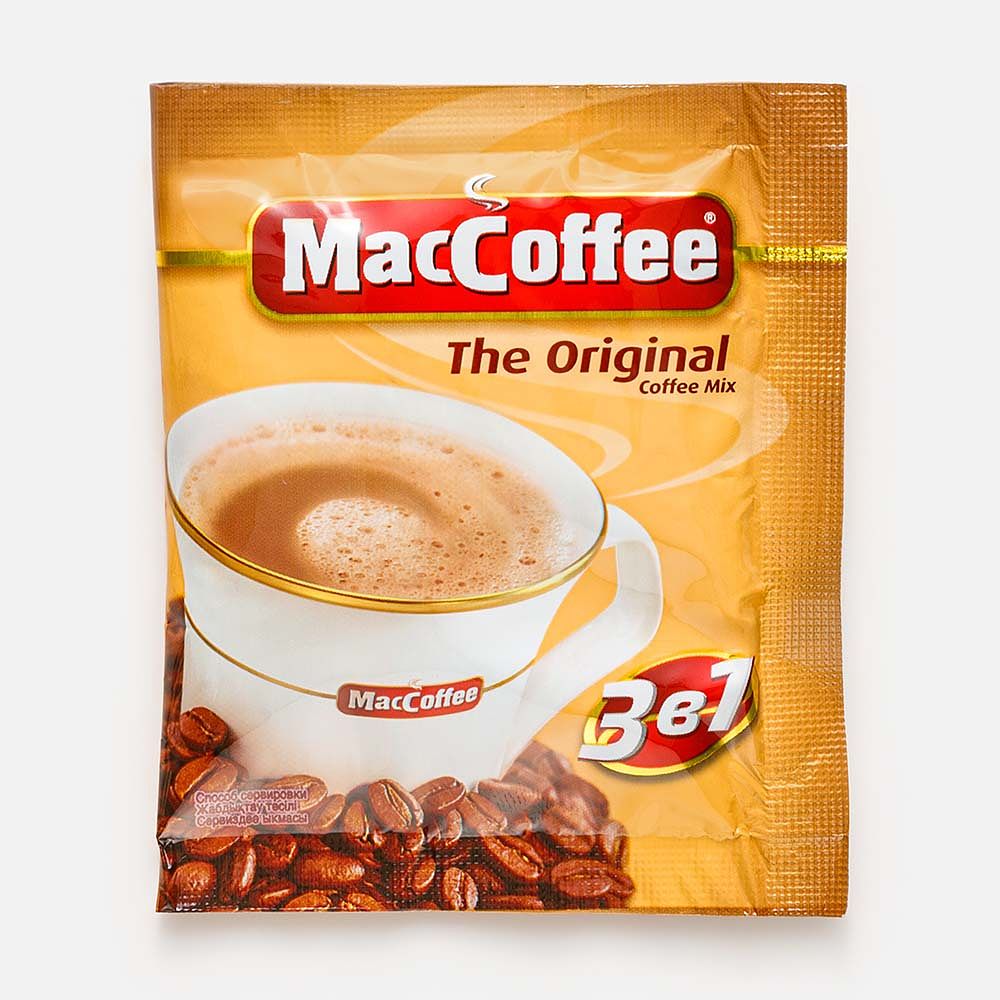 Изображение товара Растворимый кофейный напиток MacCoffee, The Original, 3 в 1, 20 г