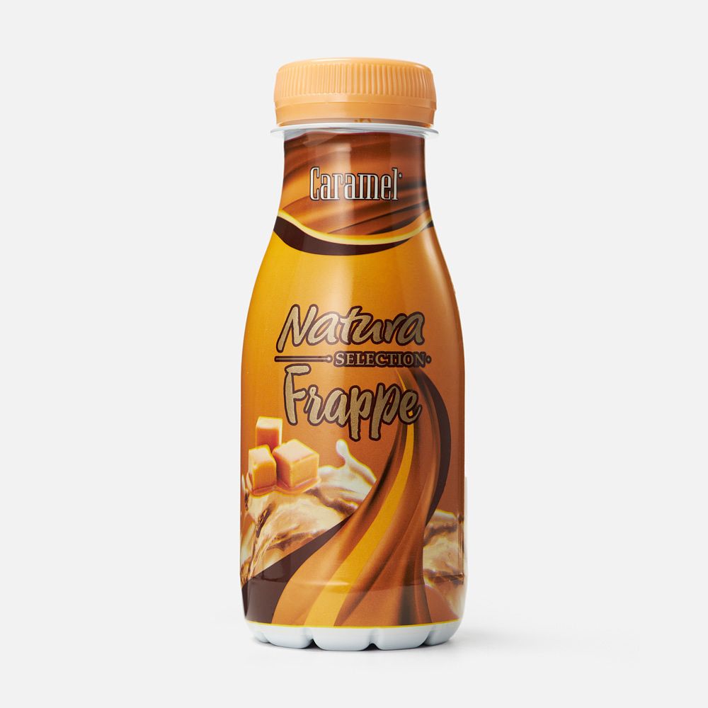 Изображение товара Молочный напиток Natura Selection Frappe Coffee карамель 250 мл 2,6%