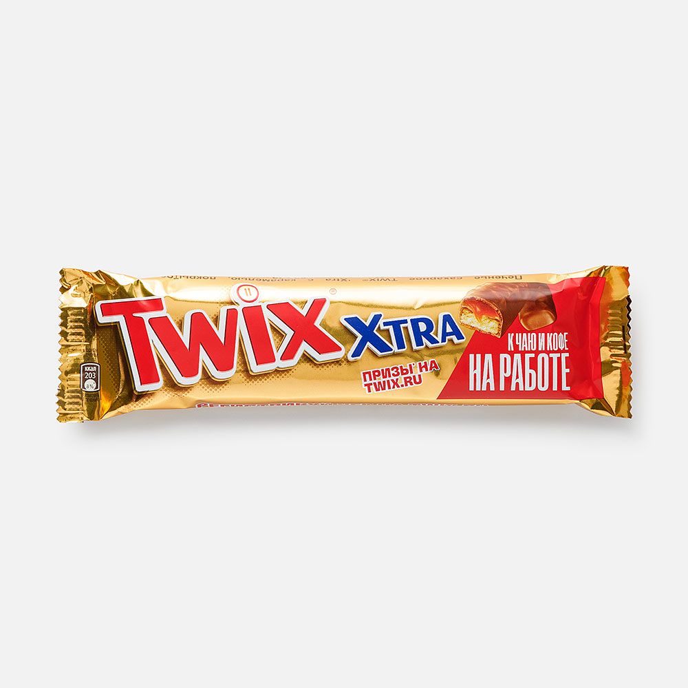 Изображение товара Шоколадный батончик Twix Xtra, 82 г
