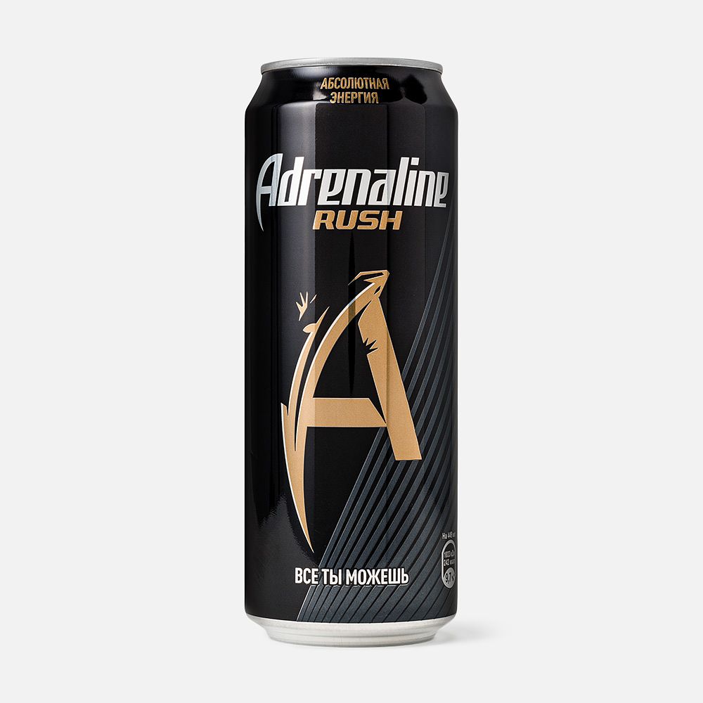 Изображение товара Энергетик Adrenaline Rush, 0,449 л