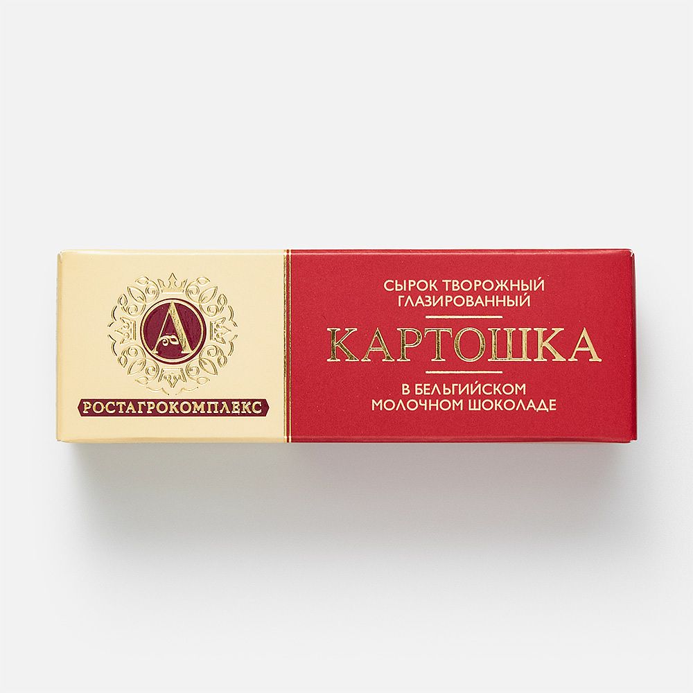 Изображение товара Творожный сырок Картошка 20% в молочном шоколаде 50 г А. Ростагрокомплекс