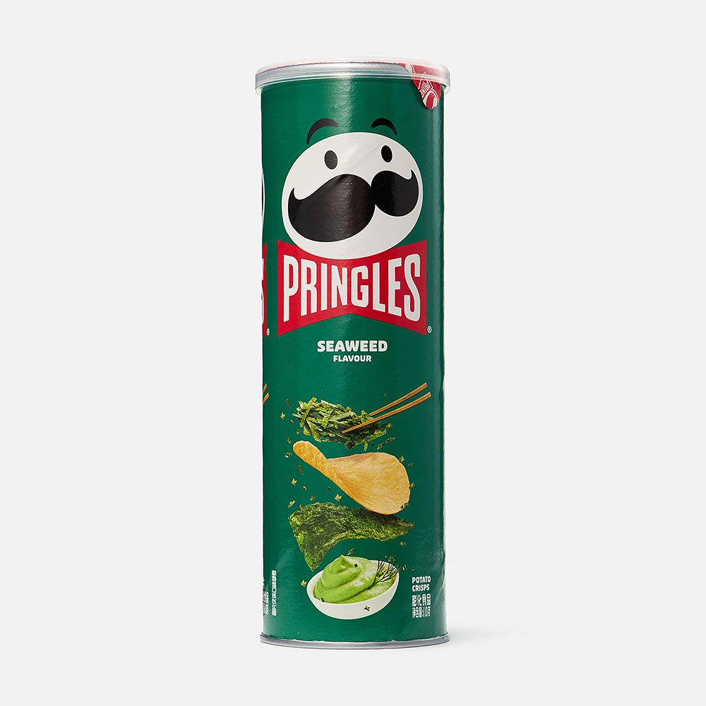 Изображение товара Чипсы Pringles, морские водоросли, 110 г
