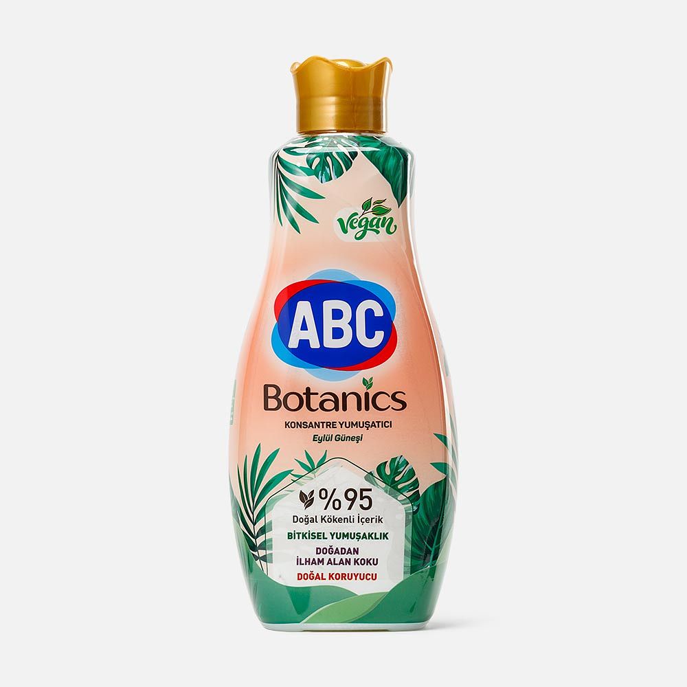 Изображение товара Из Турции: Кондиционер для белья ABC Botanics, концентрированный, сентябрьское солнце, 1,44 л