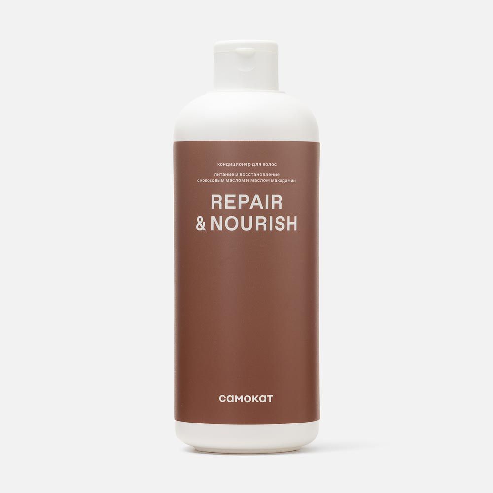 Изображение товара Кондиционер для волос Самокат, Repair & Nourish, с маслами кокоса и макадамии, 400 мл