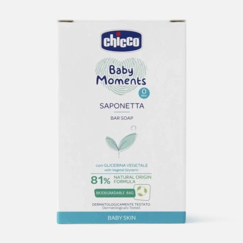 Изображение товара Мыло детское Chicco Baby Moments 100 гр