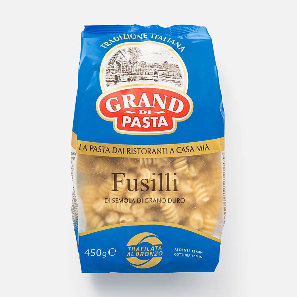 Изображение товара Макароны Grand di Pasta, спирали, 450 г