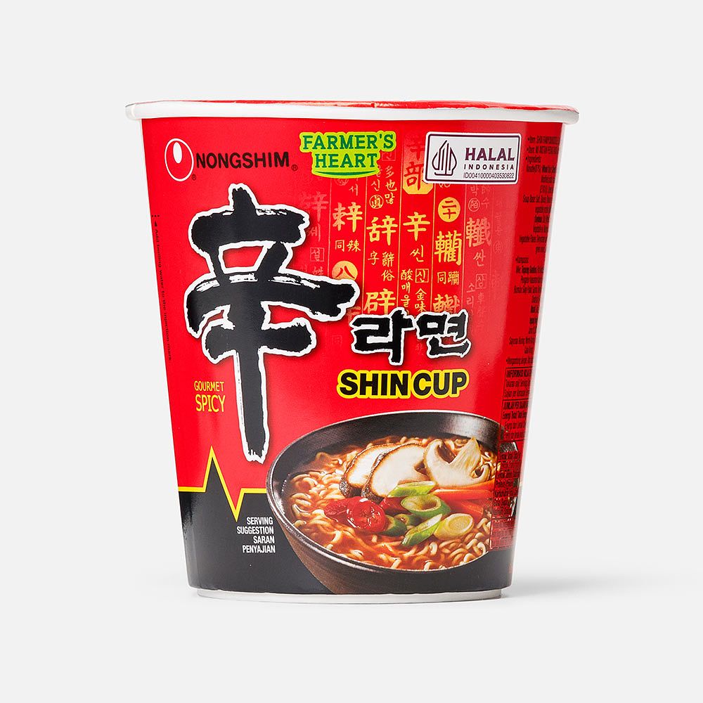 Изображение товара Лапша Nongshim, Шин Рамен, быстрого приготовления, 72 г