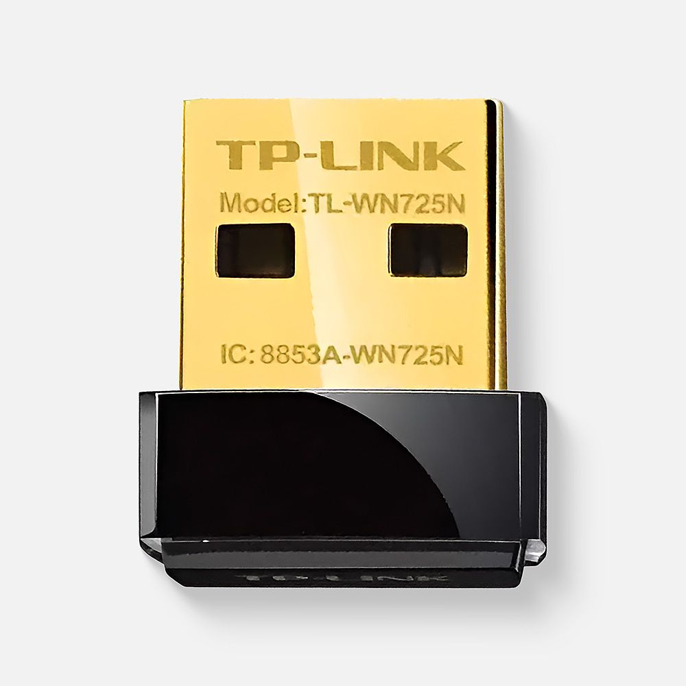 Изображение товара Адаптер-USB для Wi-Fi TP-Link, TL-WN725N, N150, чёрный