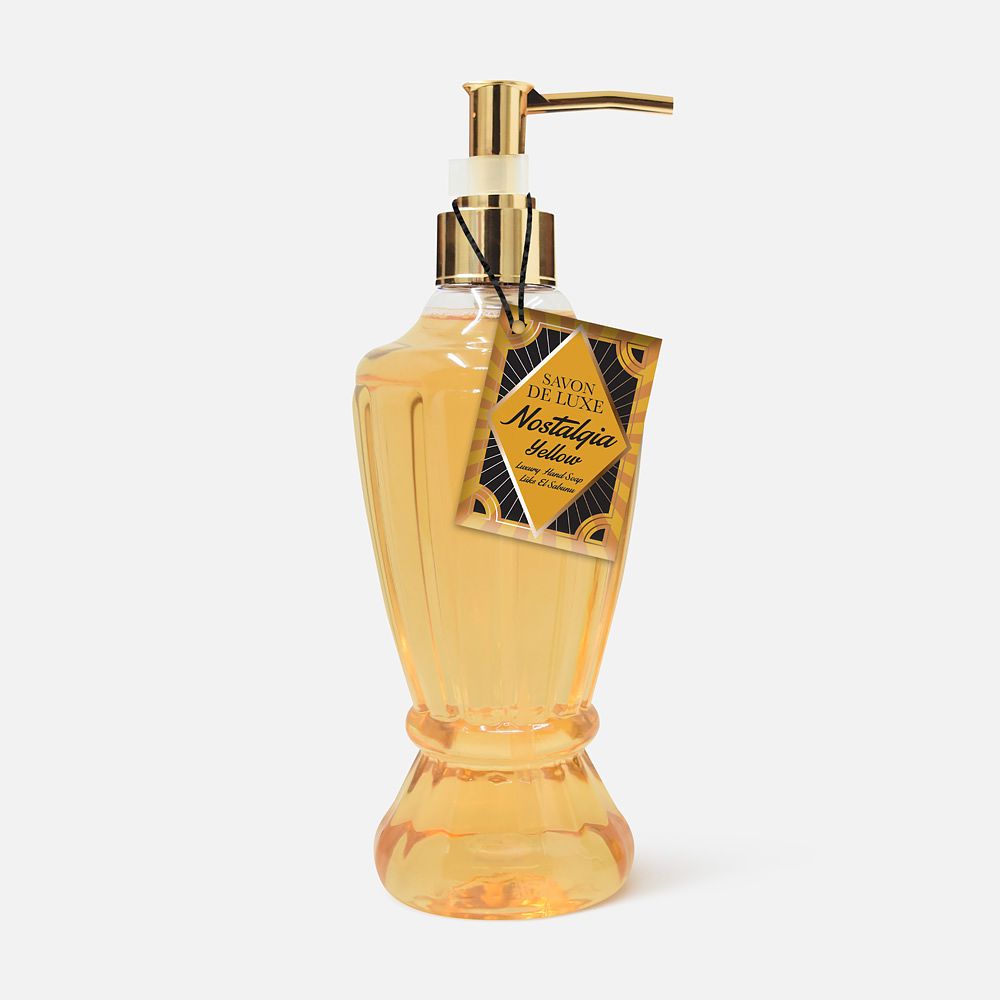 Изображение товара Жидкое мыло для рук Savon de Luxe Nostalgia Yellow 500 мл с глицерином
