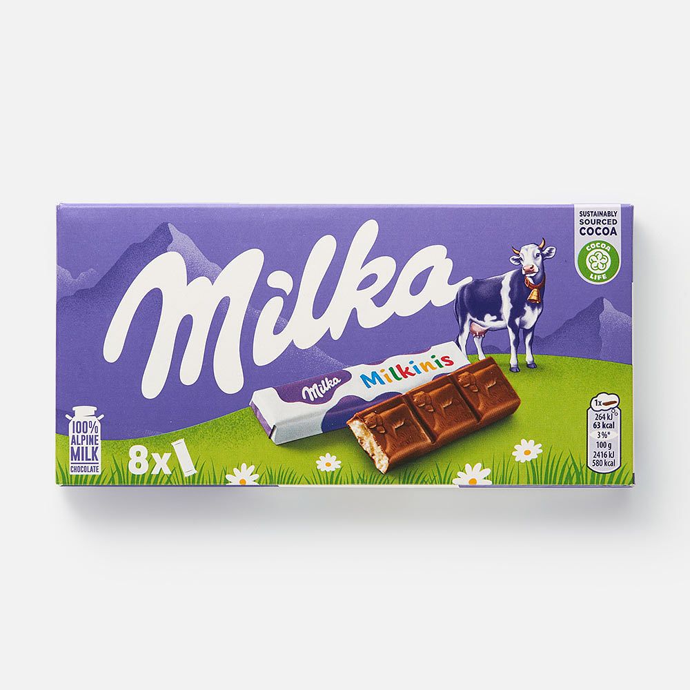 Изображение товара Шоколад Milka, Milkinis, 87,5 г
