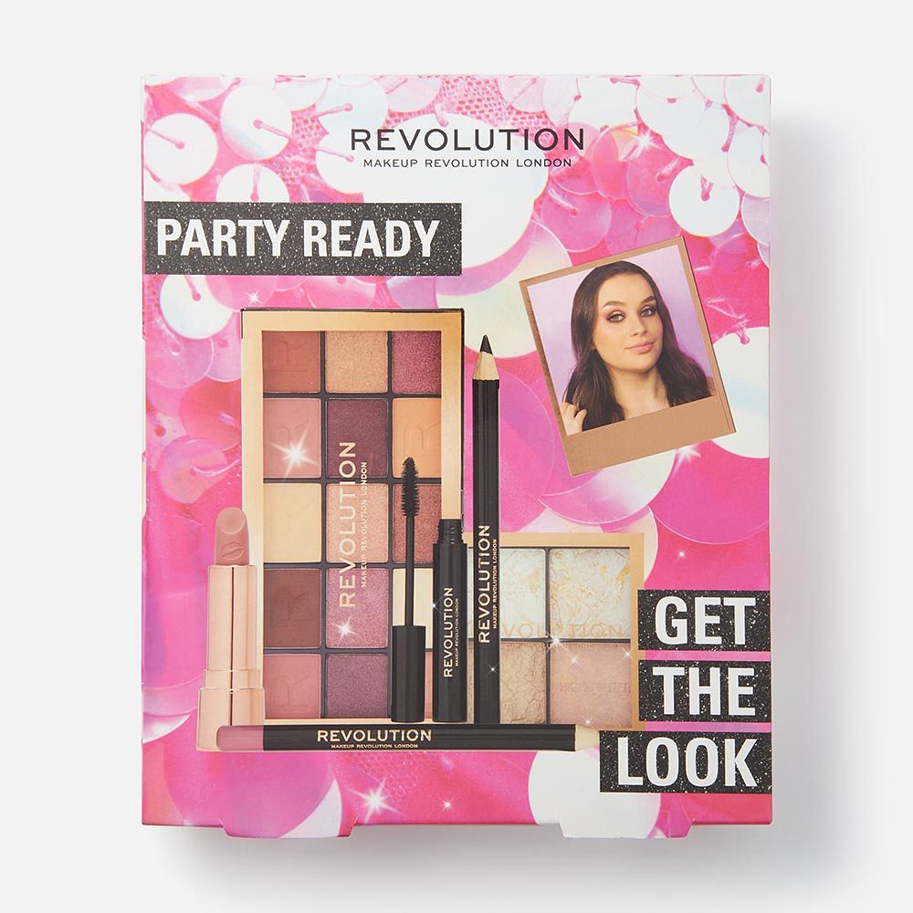 Изображение товара Набор подарочный косметический Revolution Makeup Get The Look Party Ready 1 шт.
