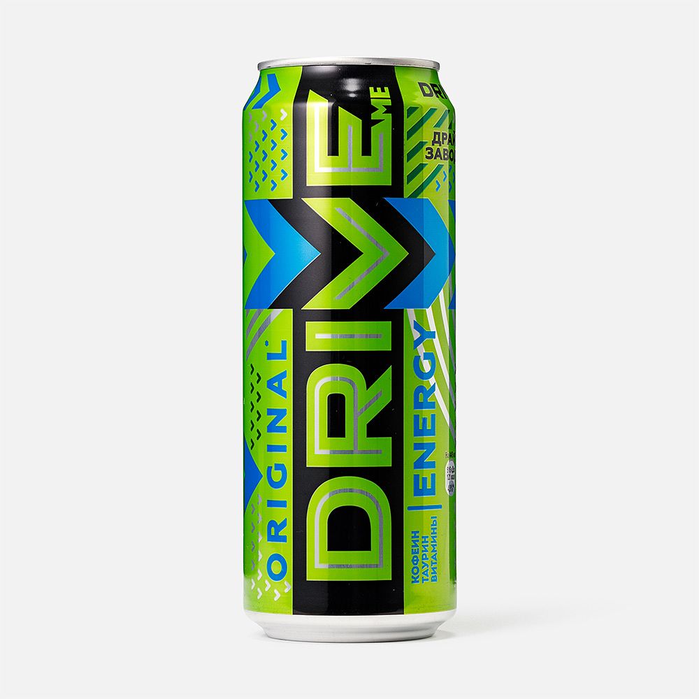 Изображение товара Энергетик Drive Me Original 0,449 л тонизирующий напиток