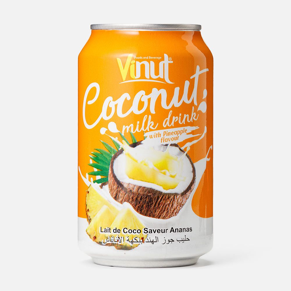 Изображение товара Напиток Vinut Coconut, с соком, ананас, без газа, 0,33 л
