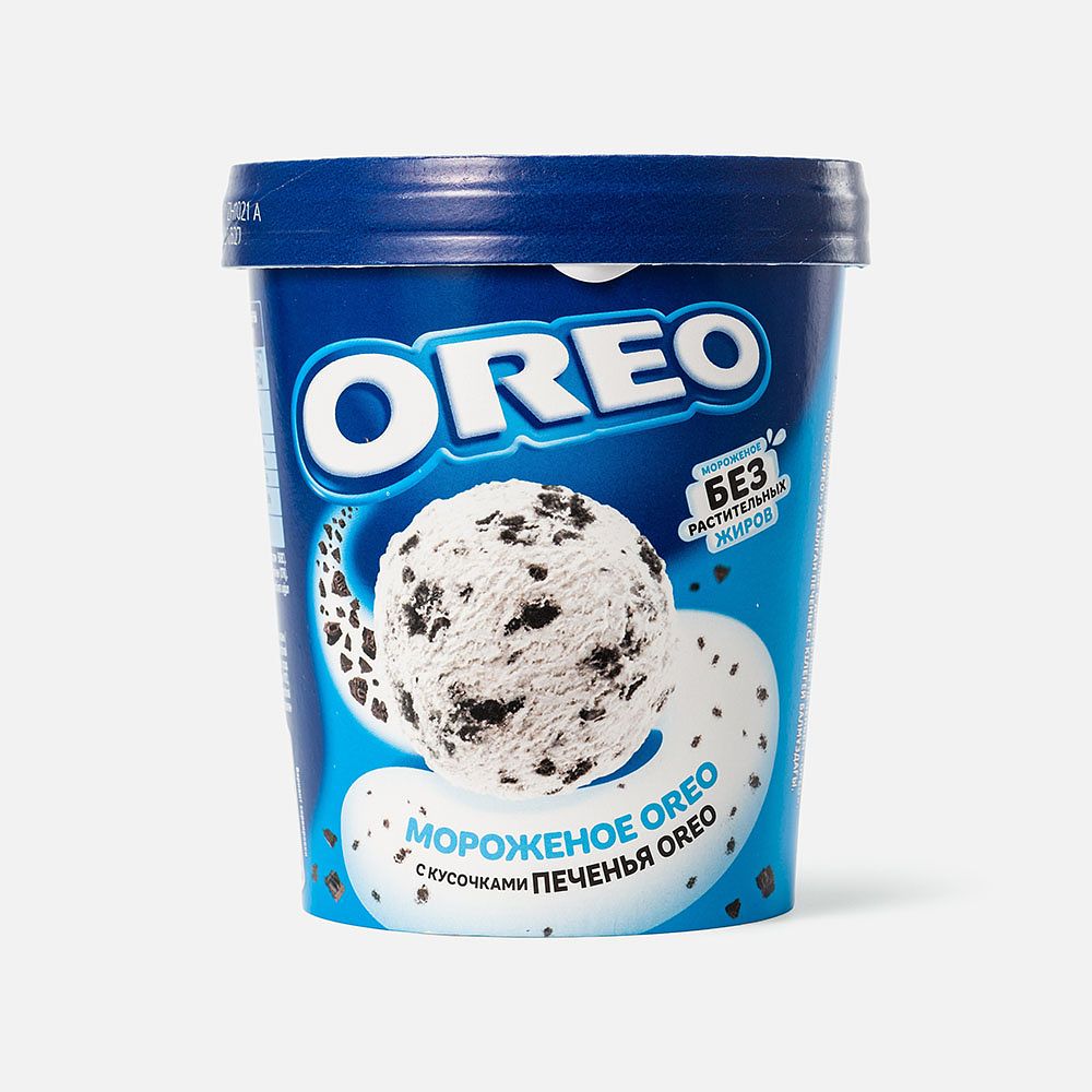 Изображение товара Мороженое Oreo, с кусочками печенья, в ведёрке, 263 г