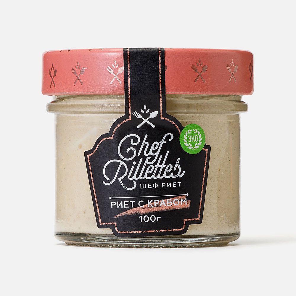 Изображение товара Риет Путина Chef Rillettes, с крабом, 100 г