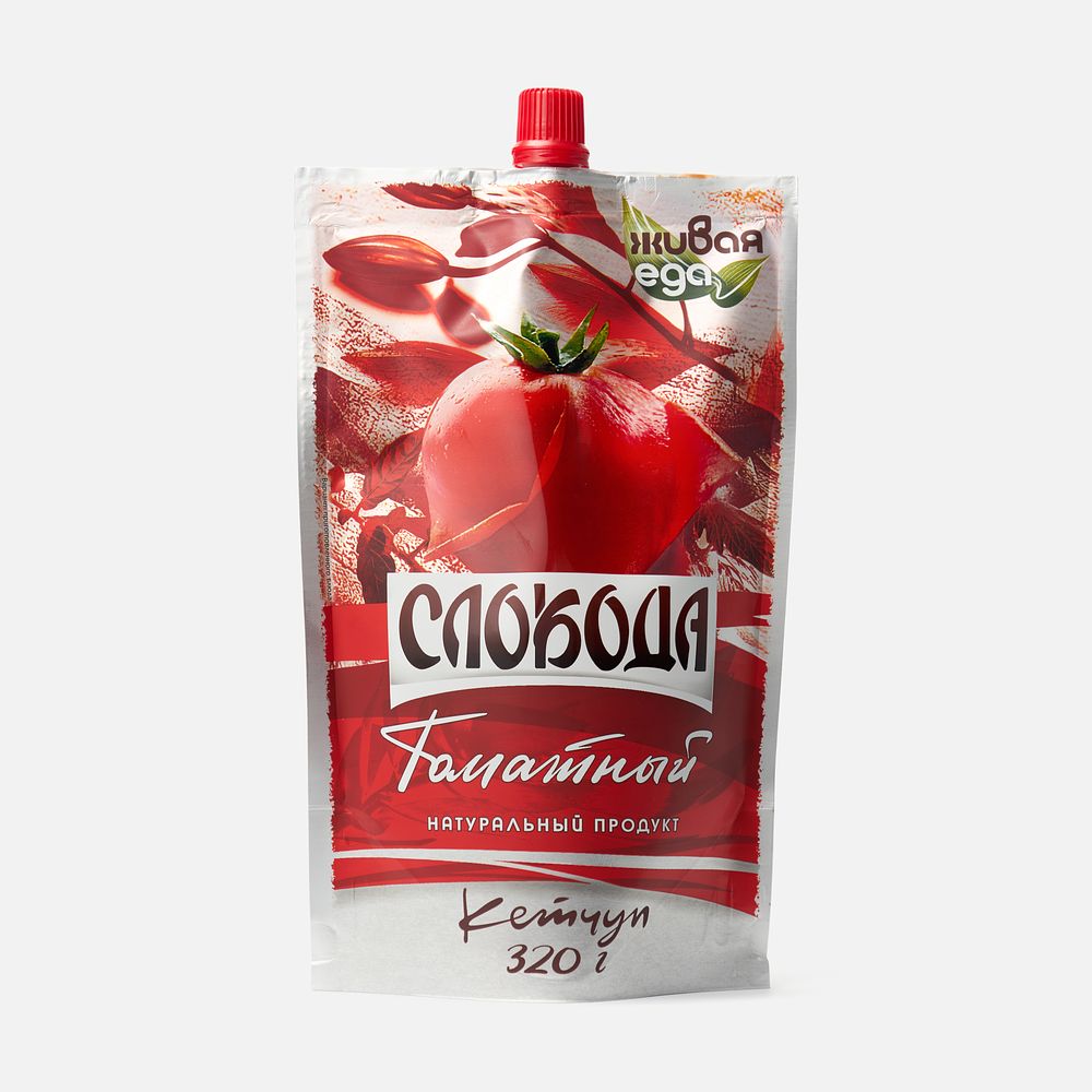 Изображение товара Кетчуп Слобода, томатный, 320 г