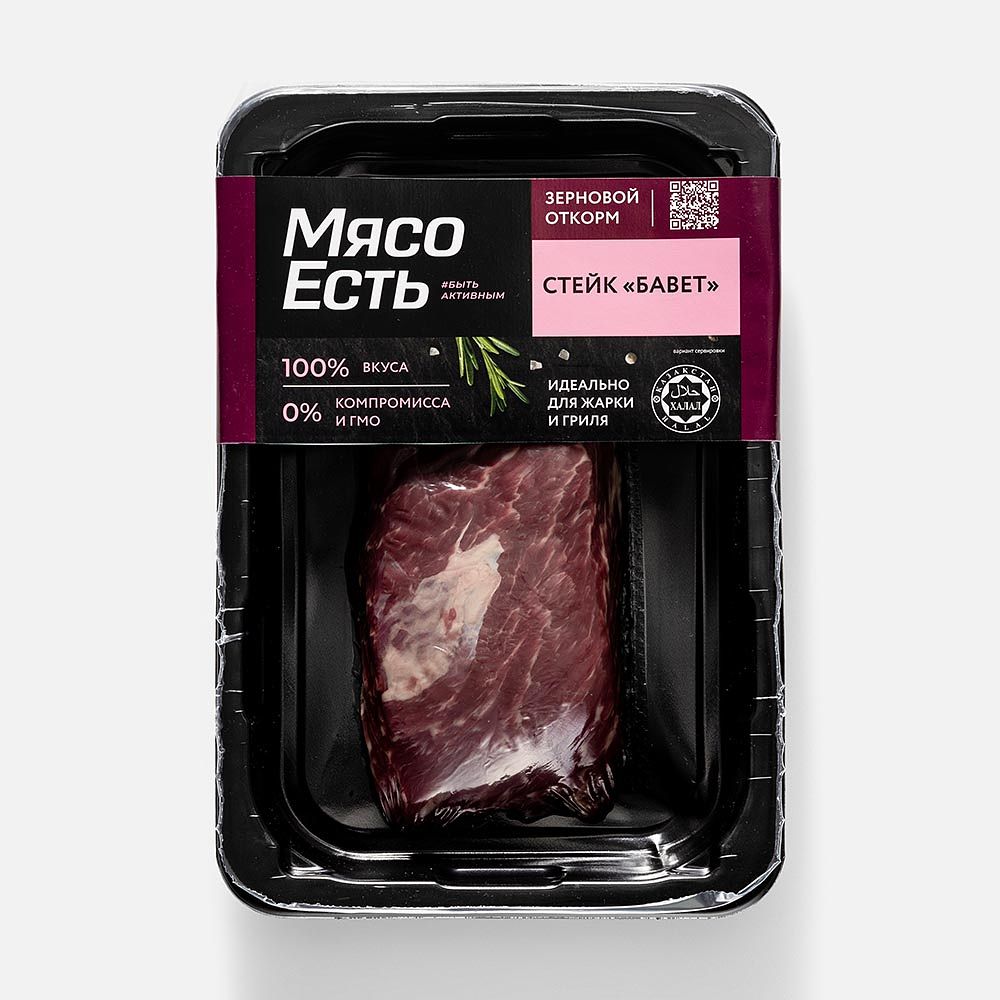 Изображение товара Говяжий стейк Бавет Мясо есть!, охлаждённый, 290 г