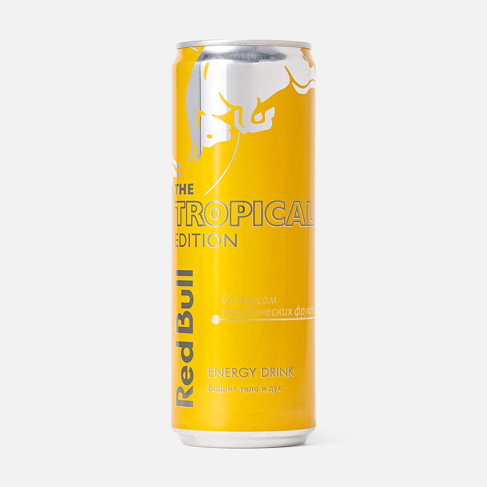 Изображение товара Энергетик Red Bull, Tropical Edition, 0,355 л