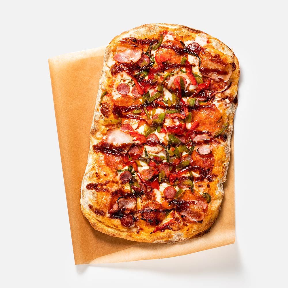 Изображение товара Пицца баварская Самокат x Zotman, мясная, 465 г