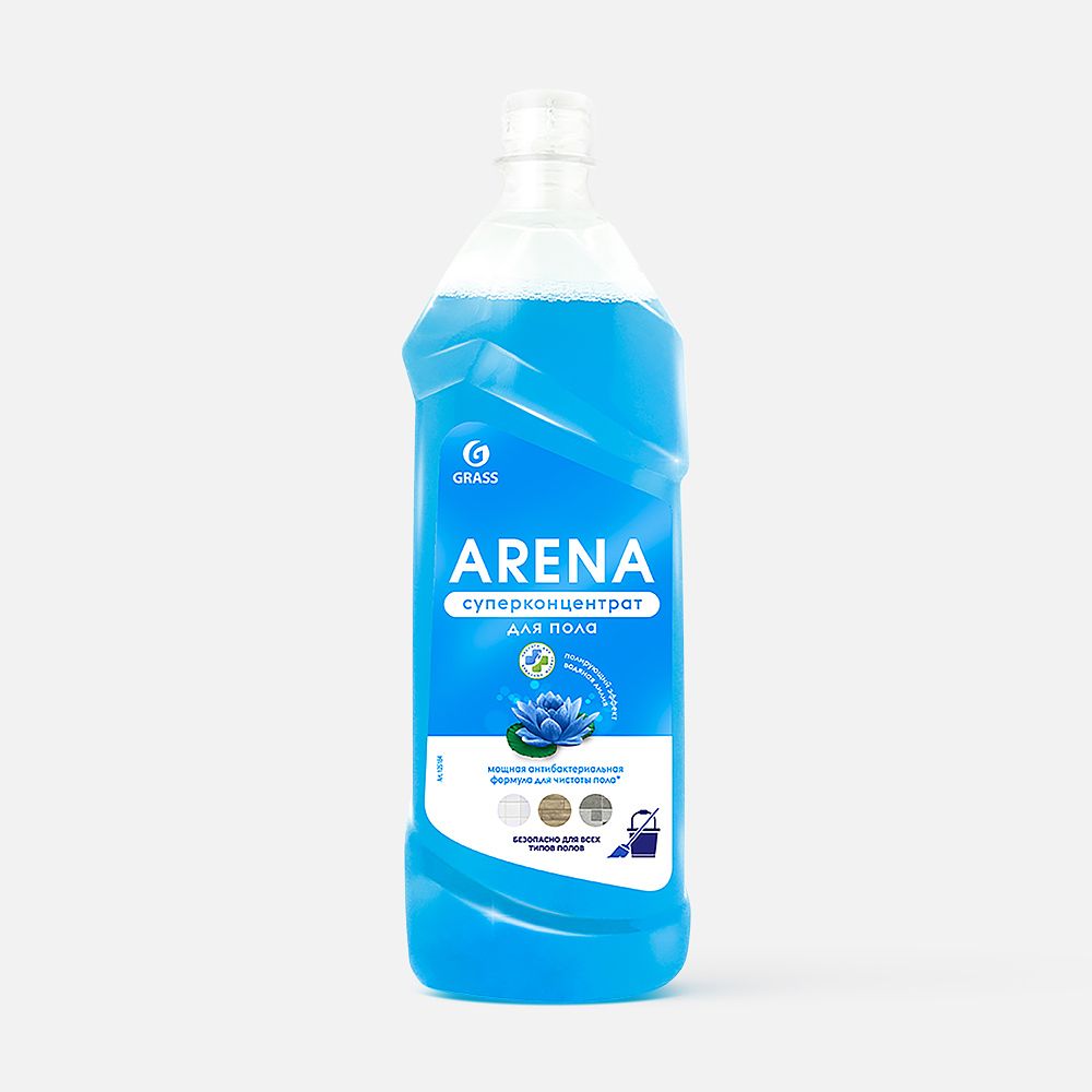 Изображение товара Средство для мытья пола Grass Arena с полирующим эффектом, Водяная лилия, 1 л