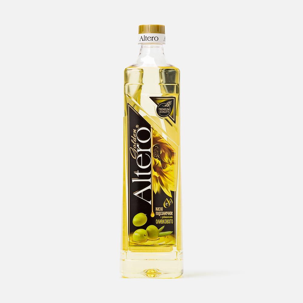 Изображение товара Подсолнечное масло Altero Golden с оливковым 810 мл
