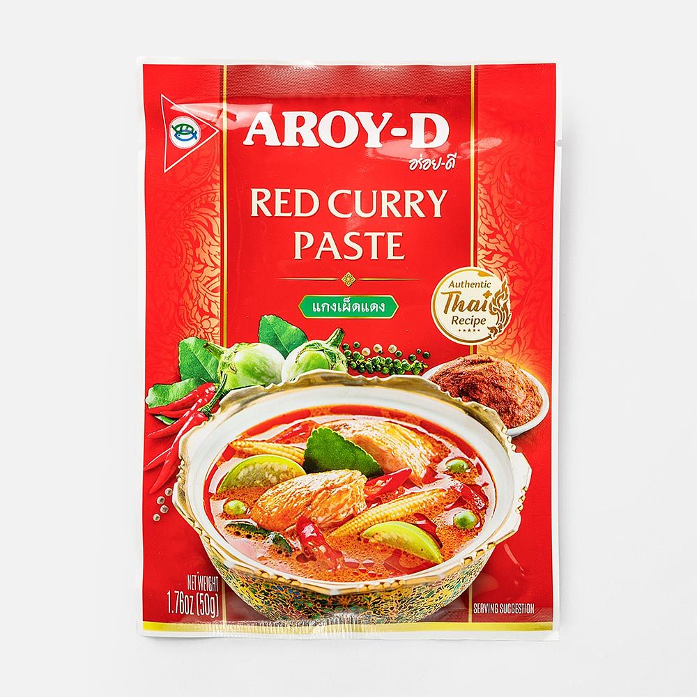 Изображение товара Паста Aroy-D, карри, красная, 50 г