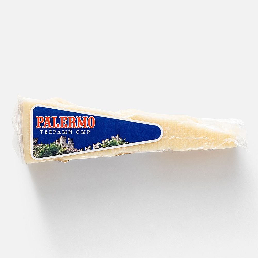 Изображение товара Дмитровский твёрдый сыр 40% 180 г Palermo - натуральный сыр с насыщенным вкусом