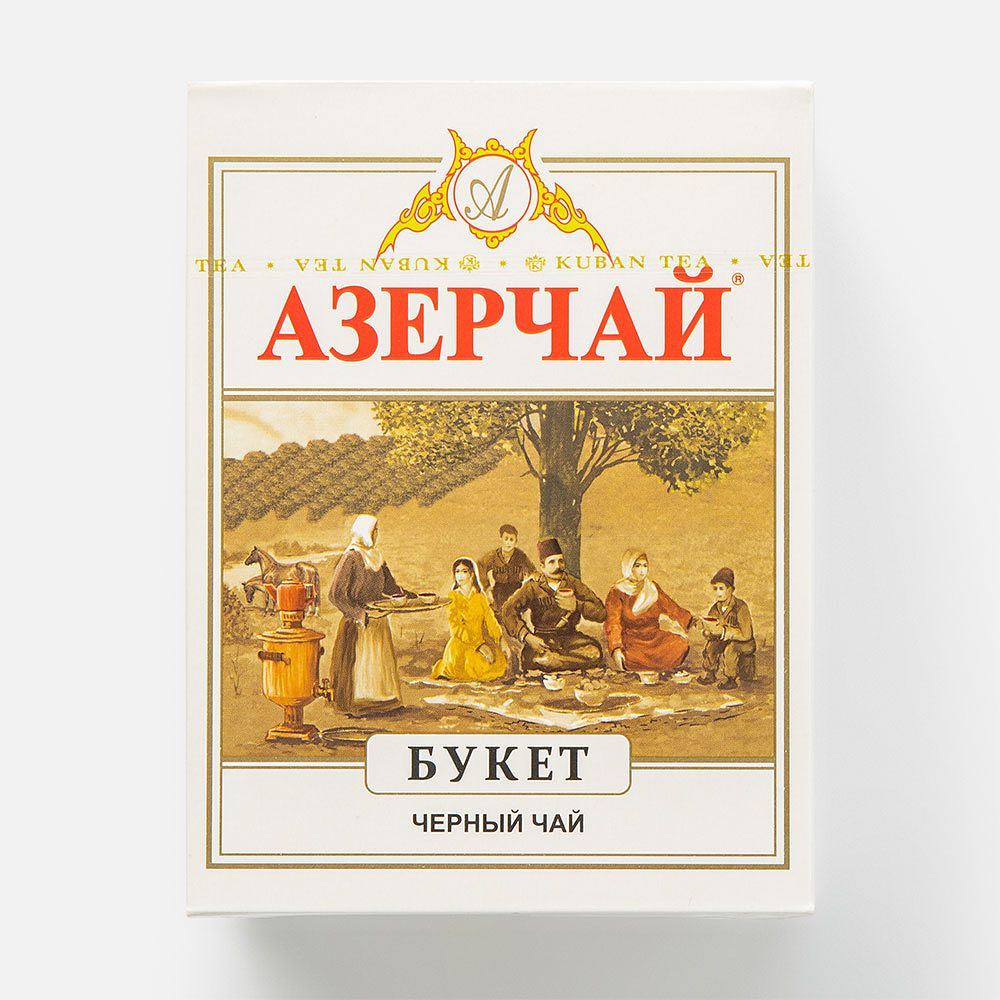 Изображение товара Чёрный чай Азерчай, Букет, байховый,100 г