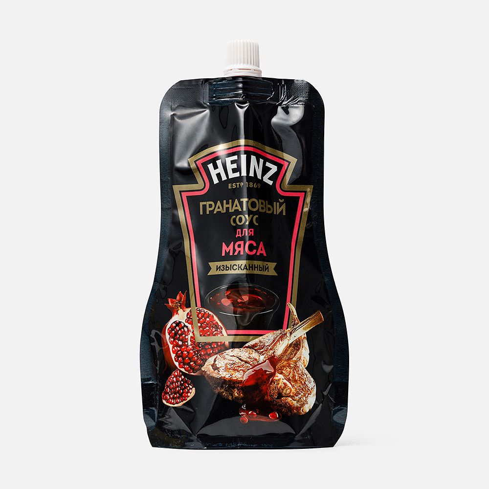 Изображение товара Соус Heinz, для мяса, гранатовый, 200 г