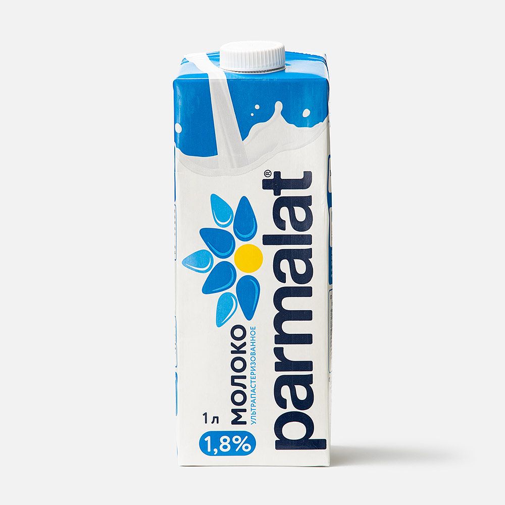 Изображение товара Молоко Parmalat, 1,8%, ультрапастеризованное, 1 л