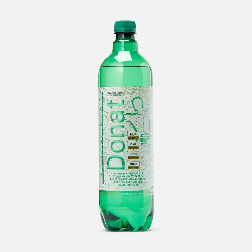 Изображение товара Лечебная вода Donat Mg, с газом, 1 л