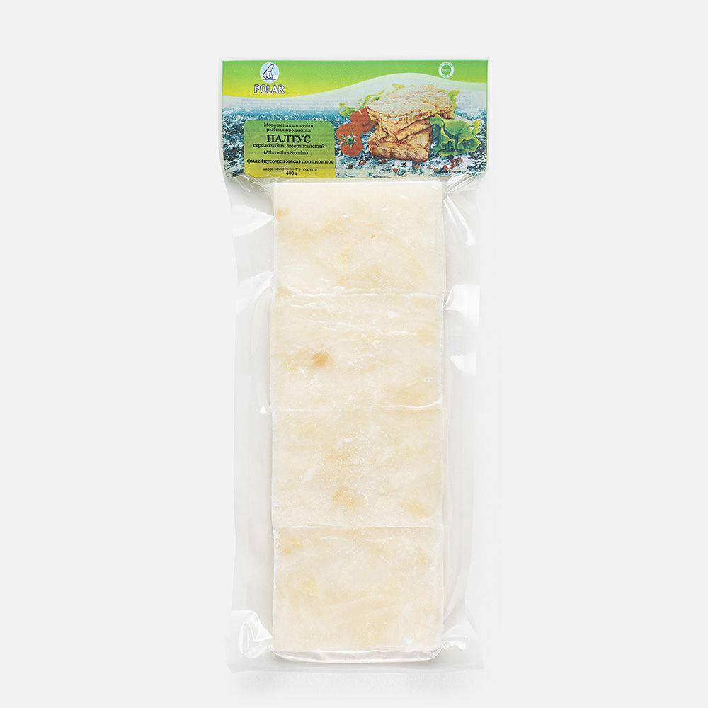 Изображение товара Филе палтуса Polar, порционное, кусочки, 400 г