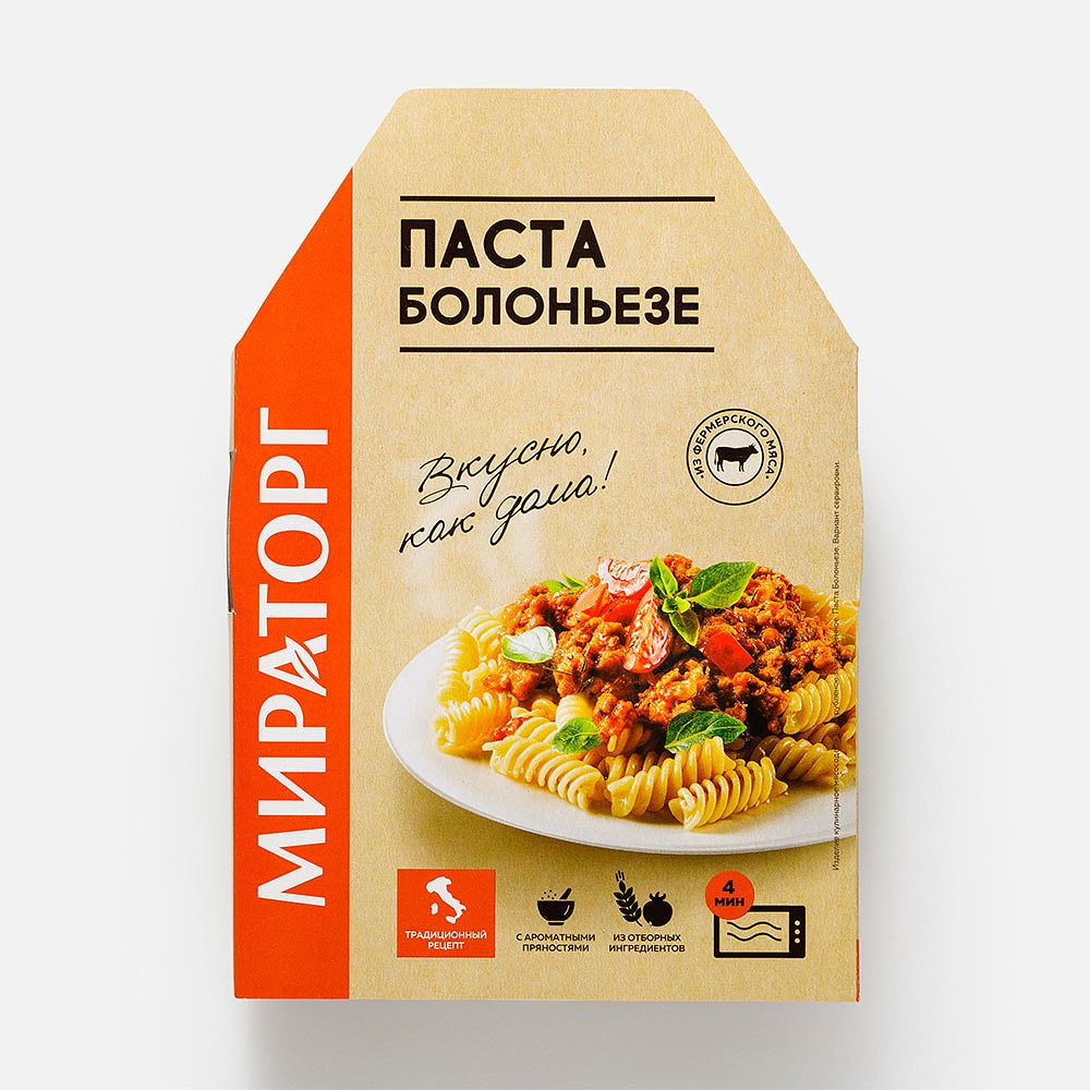 Изображение товара Паста болоньезе Мираторг, заморозка, 260 г