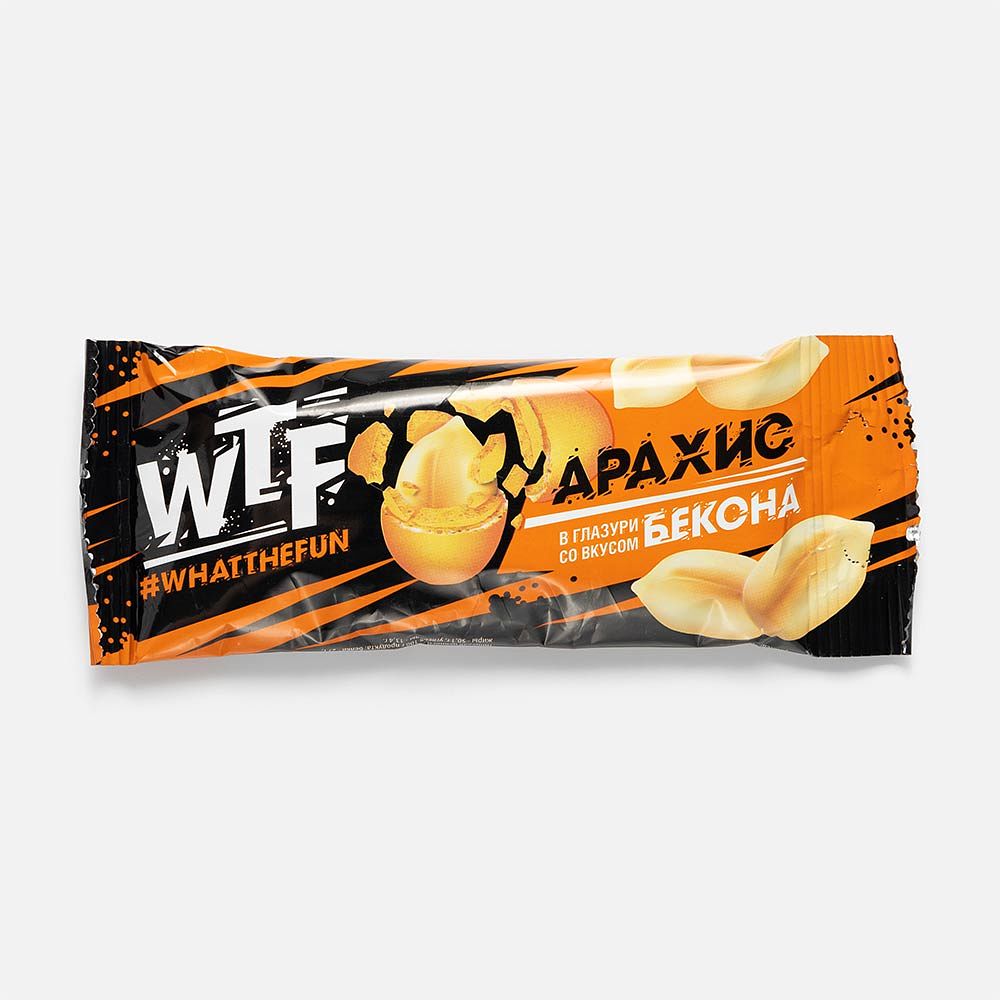 Изображение товара Арахис WTF, в глазури, бекон, 40 г