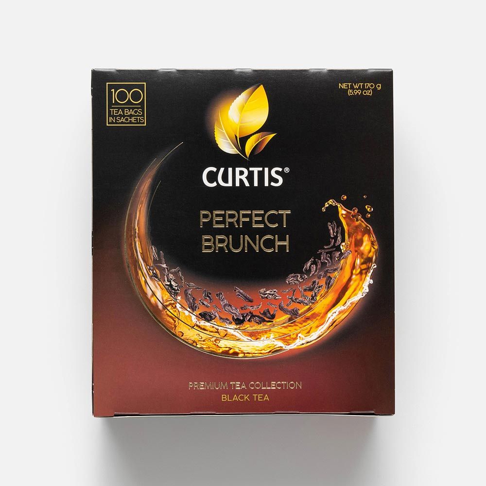Изображение товара Чёрный чай Curtis, Perfect Brunch, мелколистовой, в пакетиках, 100 шт.