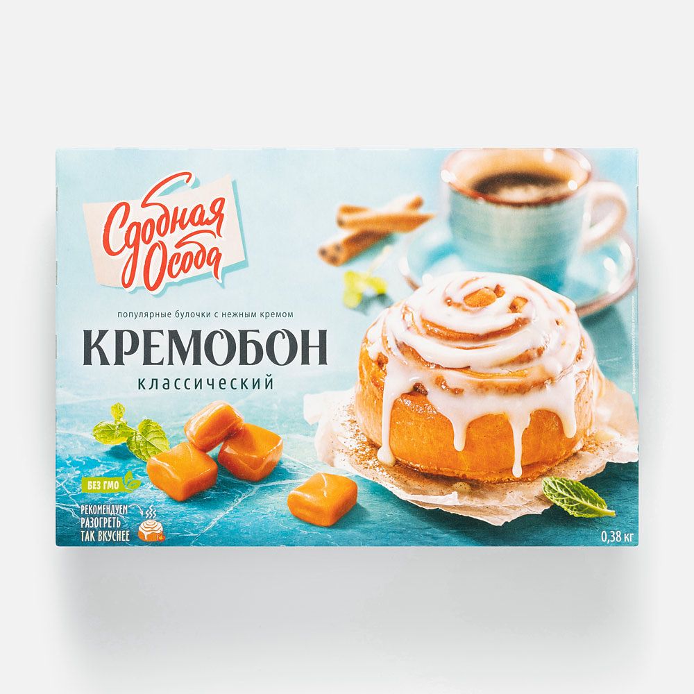 Изображение товара Пирог Сдобная особа, Кремобон, 380 г