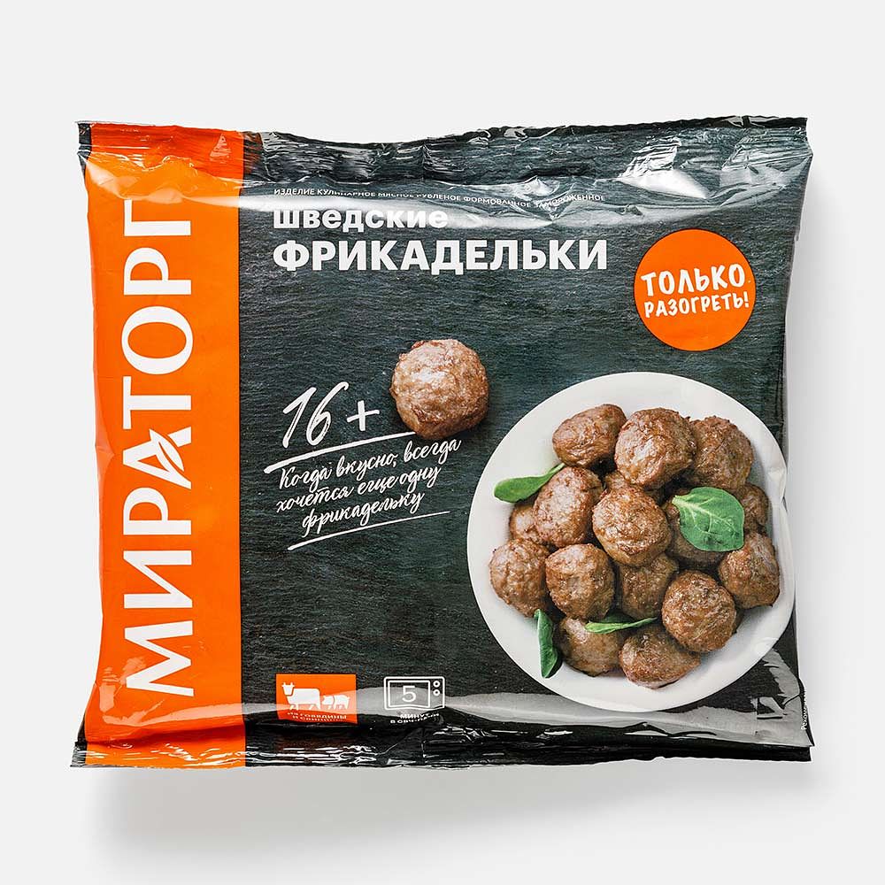 Изображение товара Шведские фрикадельки Мираторг, заморозка, 250 г