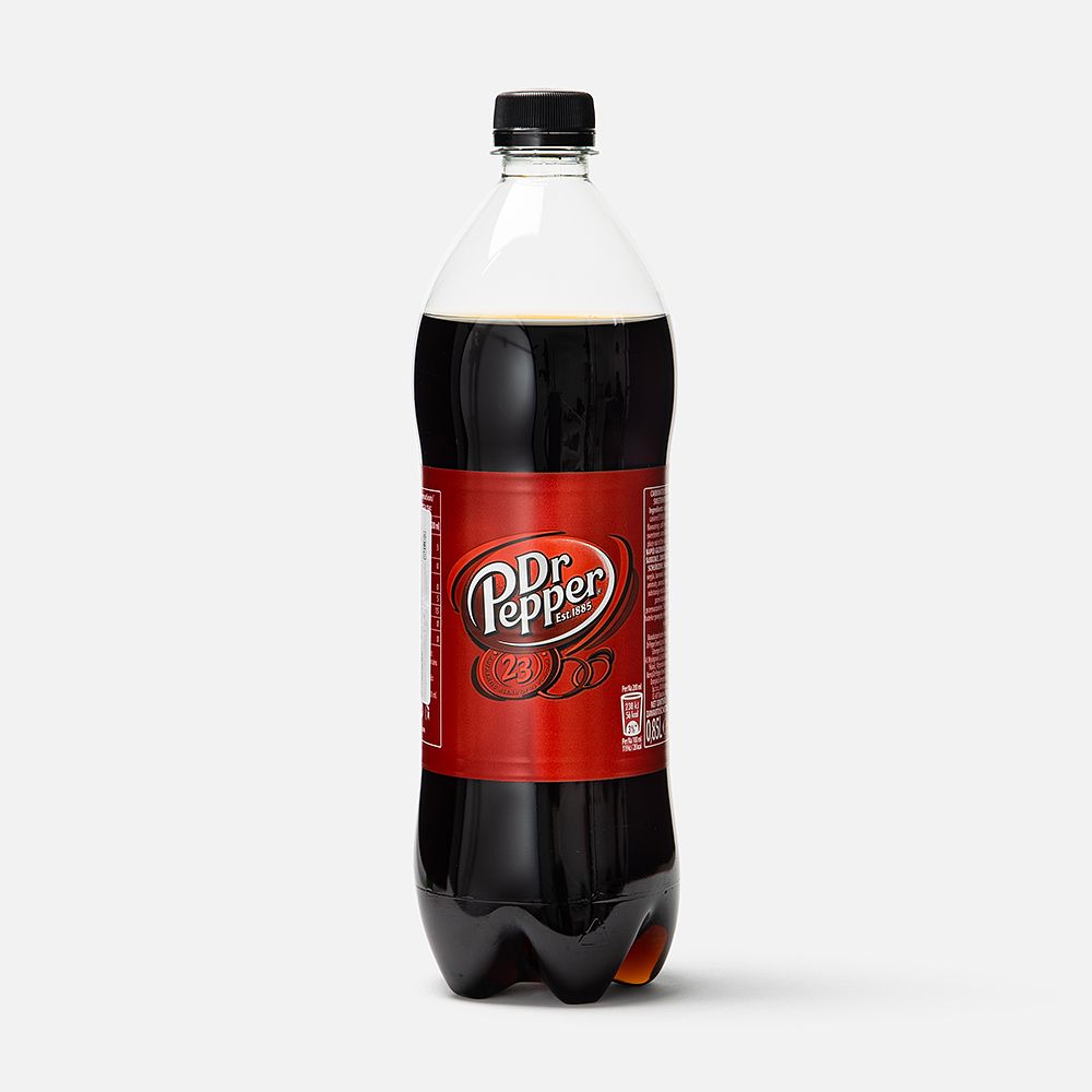 Изображение товара Dr. Pepper Original 0, 85 л - насыщенный газированный напиток с вкусом вишни и корицы
