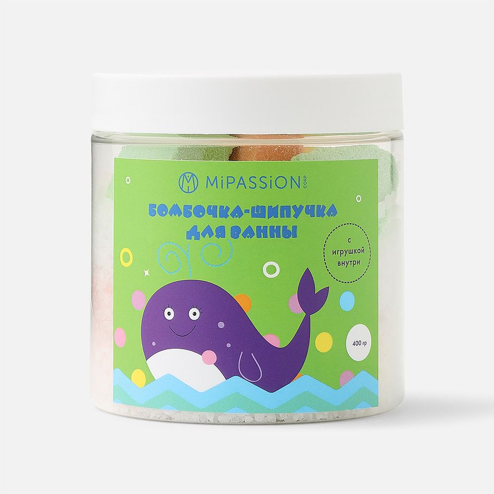 Изображение товара Бомбочка для ванны Mipassion, 400 г