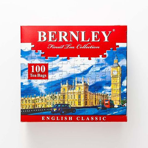 Изображение товара Чёрный чай Bernley, English Classic, байховый, в пакетиках, 100 шт.