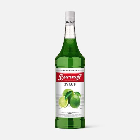 Изображение товара Сироп Barinoff для кофе, коктейлей и выпечки, Лайм, 1 л