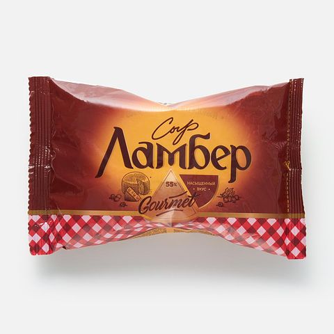 Изображение товара Полутвёрдый сыр Ламбер, Гурмэ, кусковой, 180 г