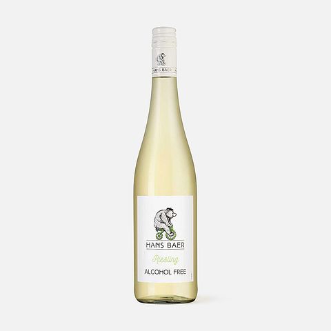 Изображение товара Безалкогольное белое вино Hans Baer Рислинг, 0,75 л
