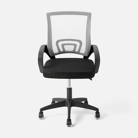 Изображение товара Кресло офисное, чёрно-серое