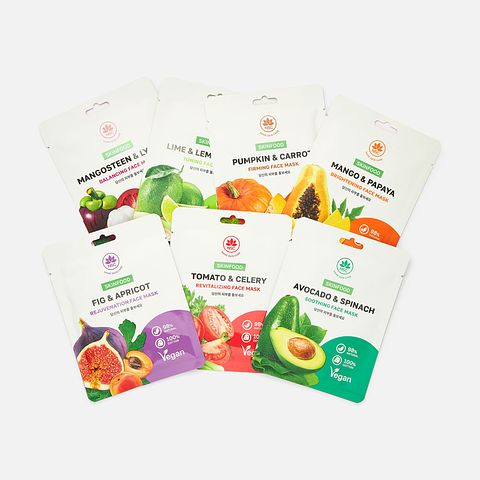 Изображение товара Набор тканевых масок для лица Name Skin Care ассорти 21 шт. 3 7шт, 1 шт.