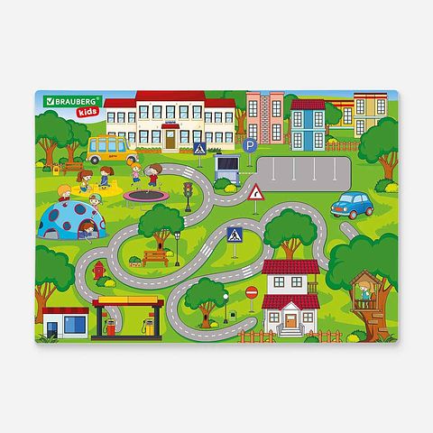 Изображение товара Настольное покрытие Brauberg Kids Лабиринт, для детей, 46x33 см